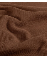 autumn brown terry crepe