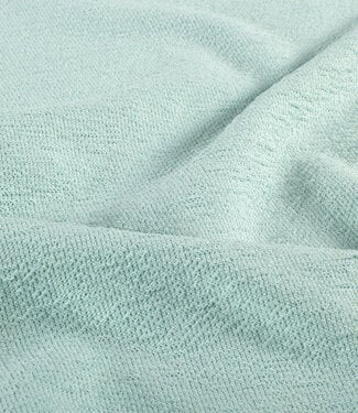 mint terry crepe