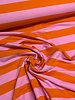 oranje roze strepen - zachte sweater