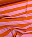 oranje roze strepen - zachte sweater