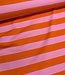oranje roze strepen - zachte sweater