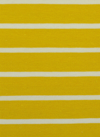 Swafing geel summer stripe Tee - tricot