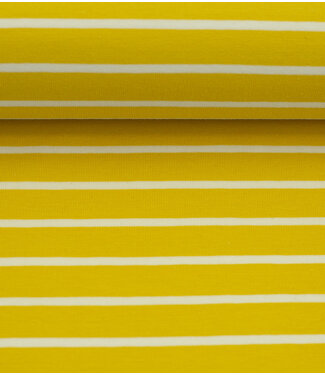 Swafing geel summer stripe Tee - tricot