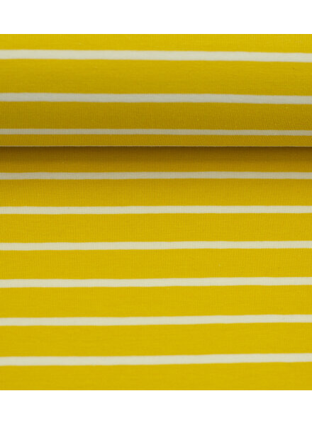 Swafing yellow summer stripe Tee - jersey