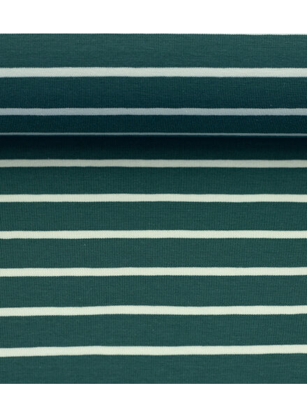Swafing groen summer stripe Tee - tricot