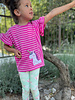 Swafing fuchsia summer stripe Tee - tricot