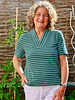 Swafing groen summer stripe Tee - tricot