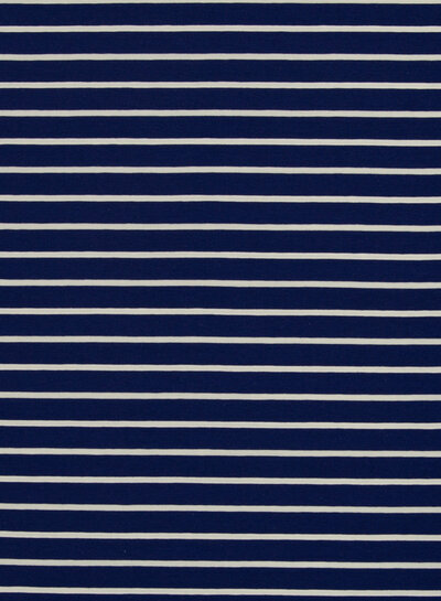 Swafing blauw summer stripe Tee - tricot