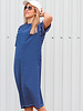 Swafing blauw summer stripe Tee - tricot