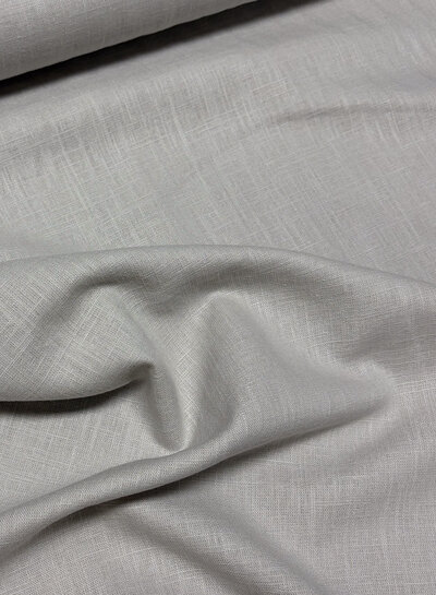 Madeline light grey - linen cotton blend