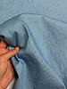 light blue denim - cotton with studs