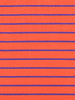 oranje met paarse strepen - spons