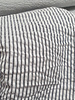 anthracite stripes - seersucker
