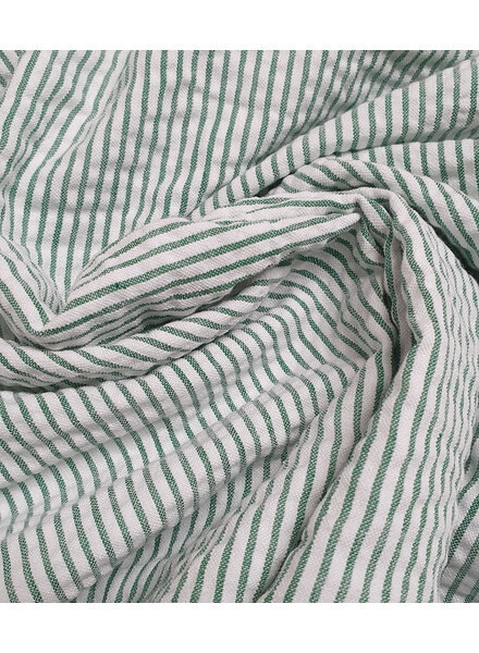 green stripes - seersucker