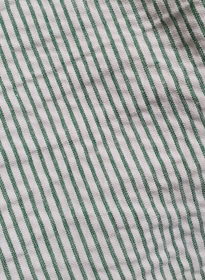 green stripes - seersucker