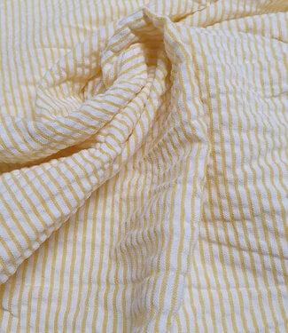 sun-yellow striped - seersucker