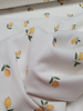 lemons ecru - ribbed knit