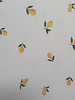 lemons ecru - ribbed knit