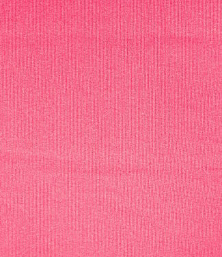 fluorescent pink rib knit fabric