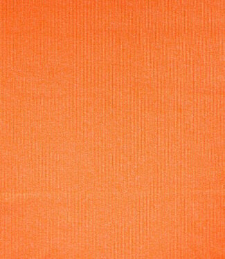 fluorescent orange rib knit fabric