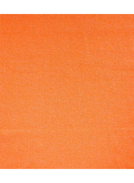 fluorescent orange rib knit fabric