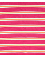 fuchsia neon stripes - french terry