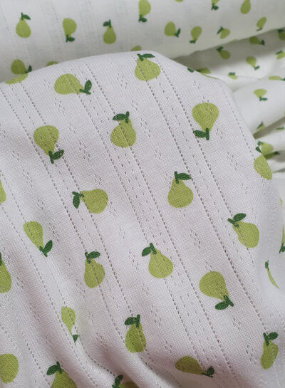 pears - pointelle