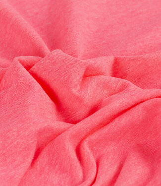 fluo roze - french terry