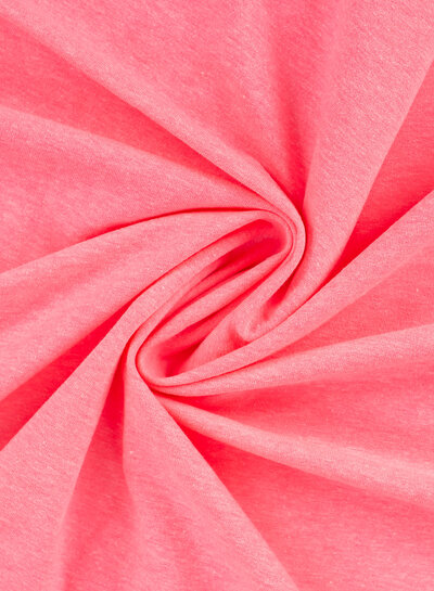 fluo roze - french terry