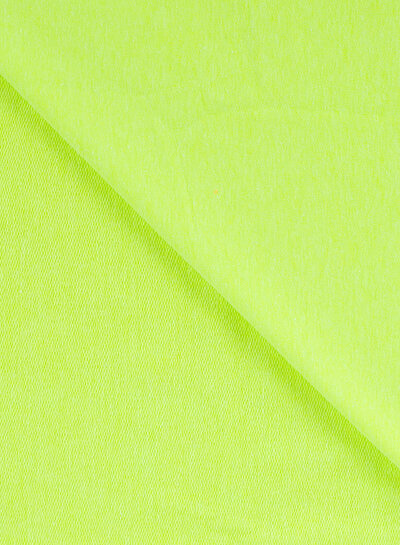 fluorescent yellow - French terry