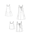 Maison Fauve La Robe / Le Top PAOLA - naaipatroon - Engels en Franse instructies