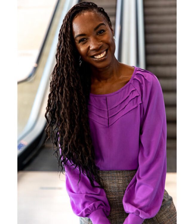 Maison Fauve The Chelsea Blouse - sewing pattern - English and French instructions
