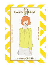 Maison Fauve La Blouse CHELSEA - naaipatroon - Engels en Franse instructies