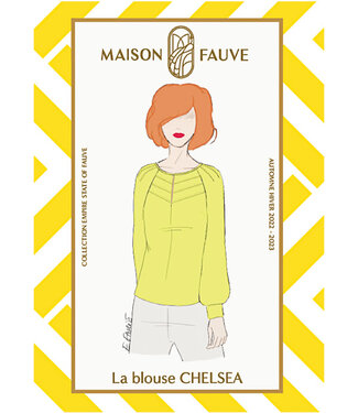Maison Fauve The Chelsea Blouse - sewing pattern - English and French instructions