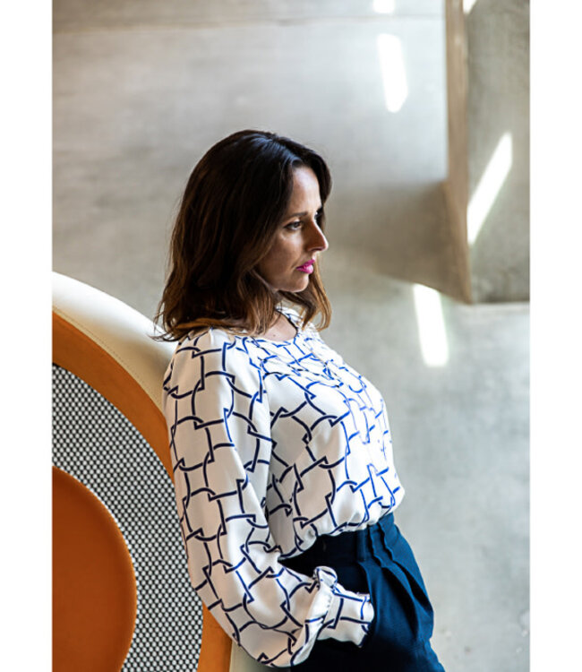 Maison Fauve La Blouse CHELSEA - naaipatroon - Engels en Franse instructies