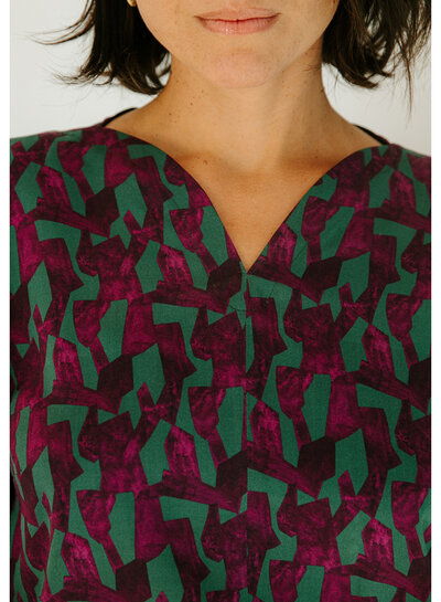 Maison Fauve The VOLATA Blouse - sewing pattern - English and French instructions