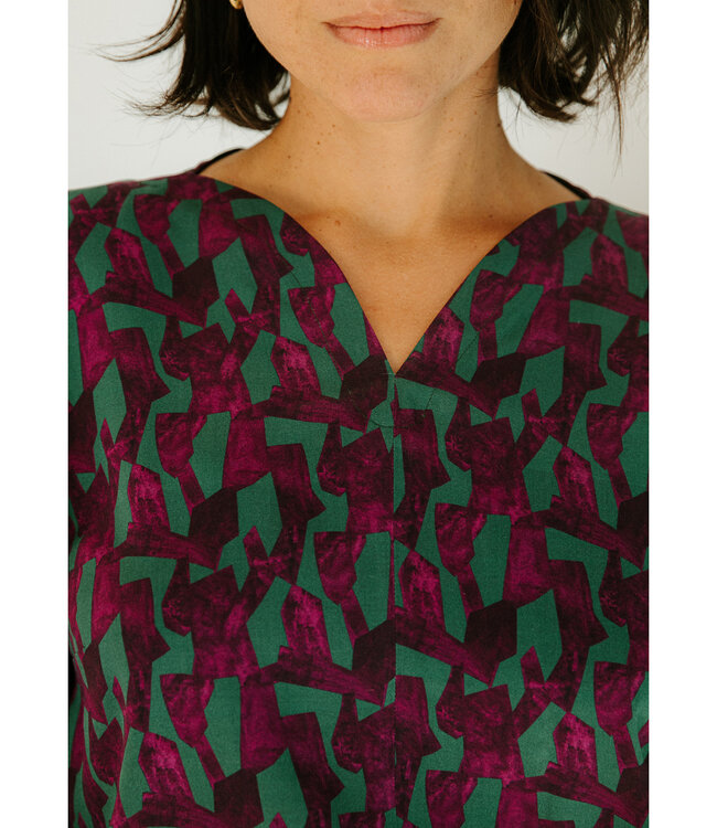 Maison Fauve The VOLATA Blouse - sewing pattern - English and French instructions