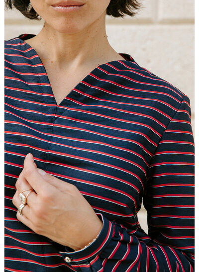 Maison Fauve La Blouse VOLATA - naaipatroon - Engels en Franse instructies