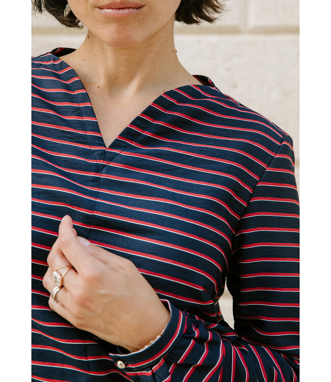 Maison Fauve La Blouse VOLATA - naaipatroon - Engels en Franse instructies