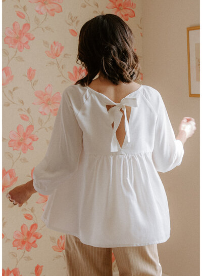 Maison Fauve The Hesperide Blouse - sewing pattern - English and French instructions