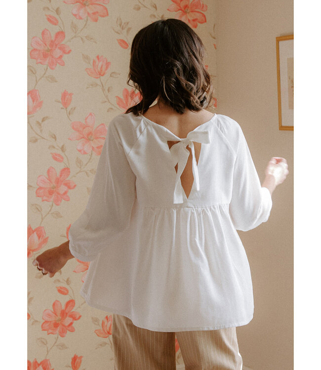 Maison Fauve La Blouse HESPERIDE - naaipatroon - Engels en Franse instructies