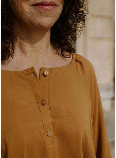 Maison Fauve La Blouse HESPERIDE - naaipatroon - Engels en Franse instructies