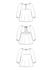 Maison Fauve The Hesperide Blouse - sewing pattern - English and French instructions