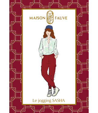 Maison Fauve The Sasha Jogging Pattern - sewing pattern - English and French instructions