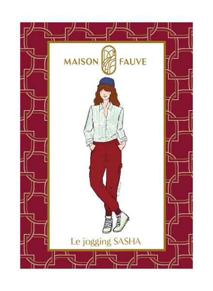 Maison Fauve The Sasha Jogging Pattern - sewing pattern - English and French instructions