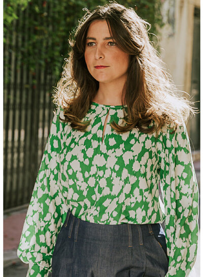 Maison Fauve The Chelsea Blouse - sewing pattern - English and French instructions