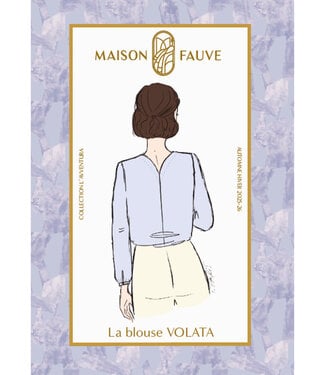 Maison Fauve The VOLATA Blouse - sewing pattern - English and French instructions