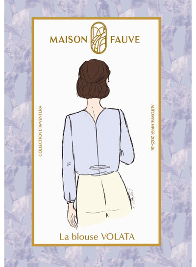 Maison Fauve La Blouse VOLATA - naaipatroon - Engels en Franse instructies