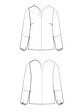 Maison Fauve The VOLATA Blouse - sewing pattern - English and French instructions