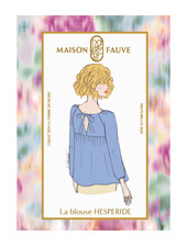 Maison Fauve La Blouse HESPERIDE - naaipatroon - Engels en Franse instructies